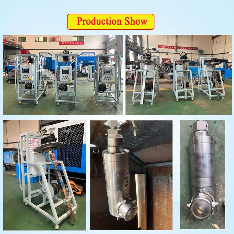 Robotic Water Jetting System for Automated Tank and Reactor Cleaning