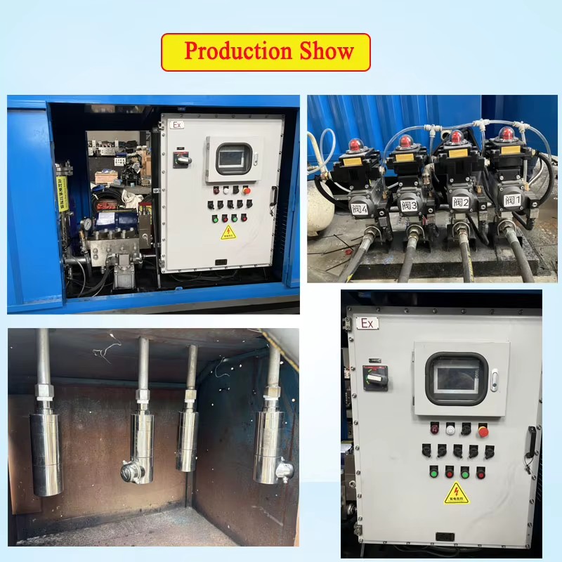Robotic Water Jetting System for Automated Tank and Reactor Cleaning