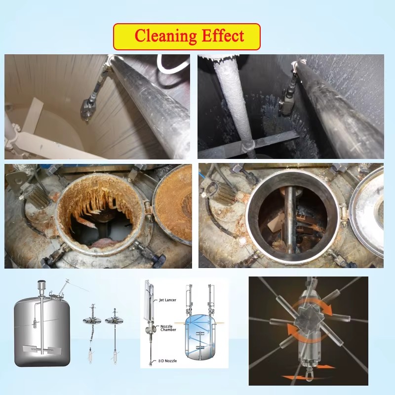 Robotic Water Jetting System for Automated Tank and Reactor Cleaning