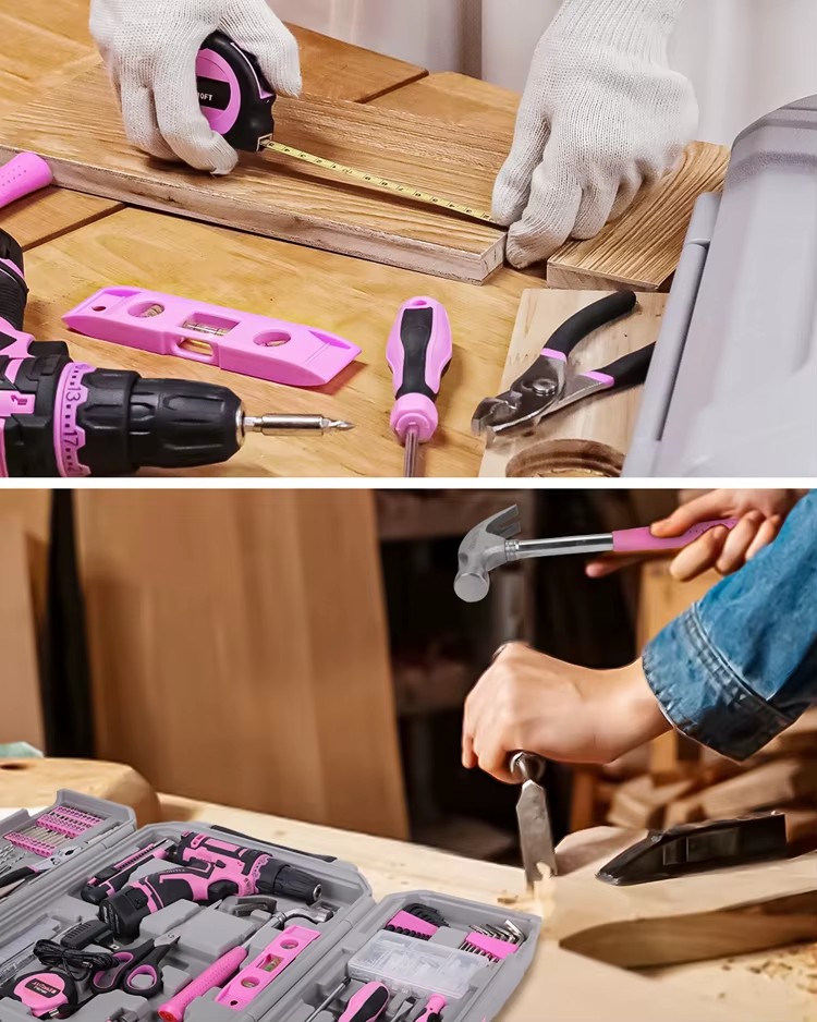 Hardware Hand Tools 219 Pcs Power Tools Set Free Shipping Set Power Tools