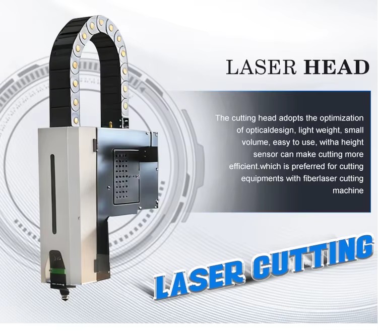 Automatic CNC New Hiwin Hiwin Fiber Laser Cutting Machine for Steel Metal Water Cooled Desktop Mini Gantry