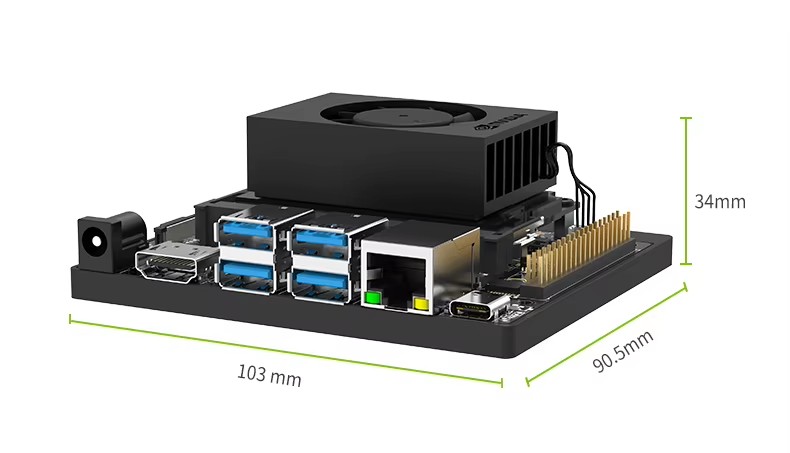 T201 Jetson Orin Nano Super Developer Kit 4GB 8GB 20/40 TOPS 512-Core GPU Ubuntu 20.04 AI Embedded Development Board