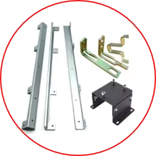Laser Cutting Bending Welding Service Precision Metal Housing Customized Machining OEM/ODM Manufacturer Steel U Mounting Bracket