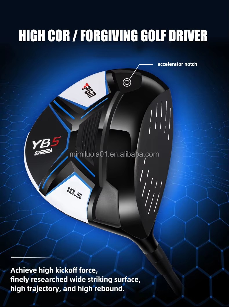 PGM MTG073 YB5 Beginner Equipment Right Handed Men Golf Clubs Complete Set with Golf Bag