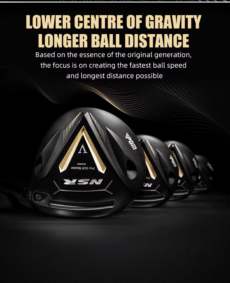 PGM MTG056 NSR 5 Right Handed High-end Advanced Men Golf Clubs Complete Set with Travel Golf Bag