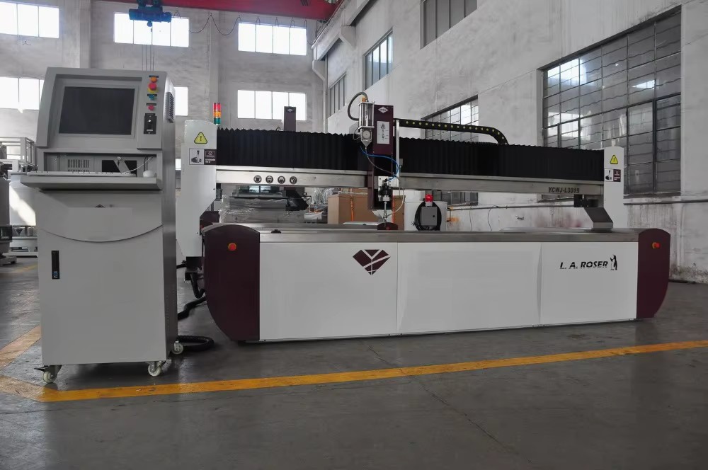 1.5x2m to 2x8m Swing Arm CNC Controlled Waterjet Cutting Machine for Warehouse Applications
