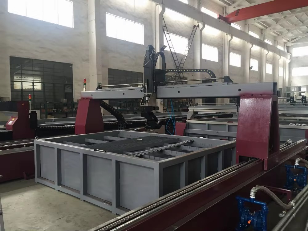 1.5x2m to 2x8m Swing Arm CNC Controlled Waterjet Cutting Machine for Warehouse Applications