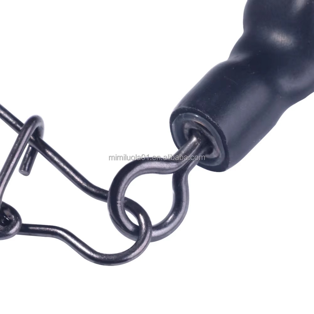 Wholesale JI104/JI105/JI106/JI107 7g 2oz 3oz 4oz PE Coated Long Shape Steel Ball Fishing Weight Sinker