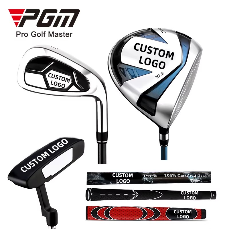 PGM MTG025 G300 Series Right Handed Men Beginner Golf Clubs Complete Set with Golf Bag