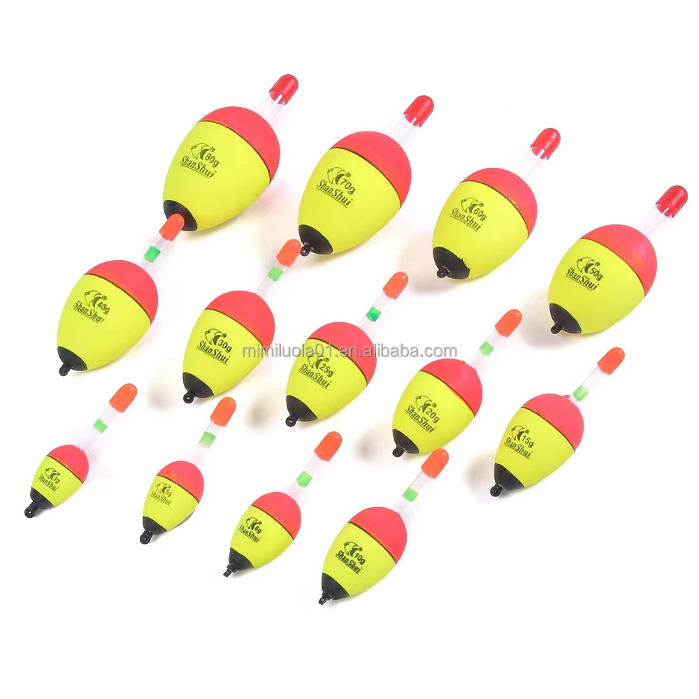 Wholesale QT182 3g 5g 8g 10g 15g 20g 25g 30g 40g 50g 60g 70g 80g 100g Luminous EVA Fishing Float
