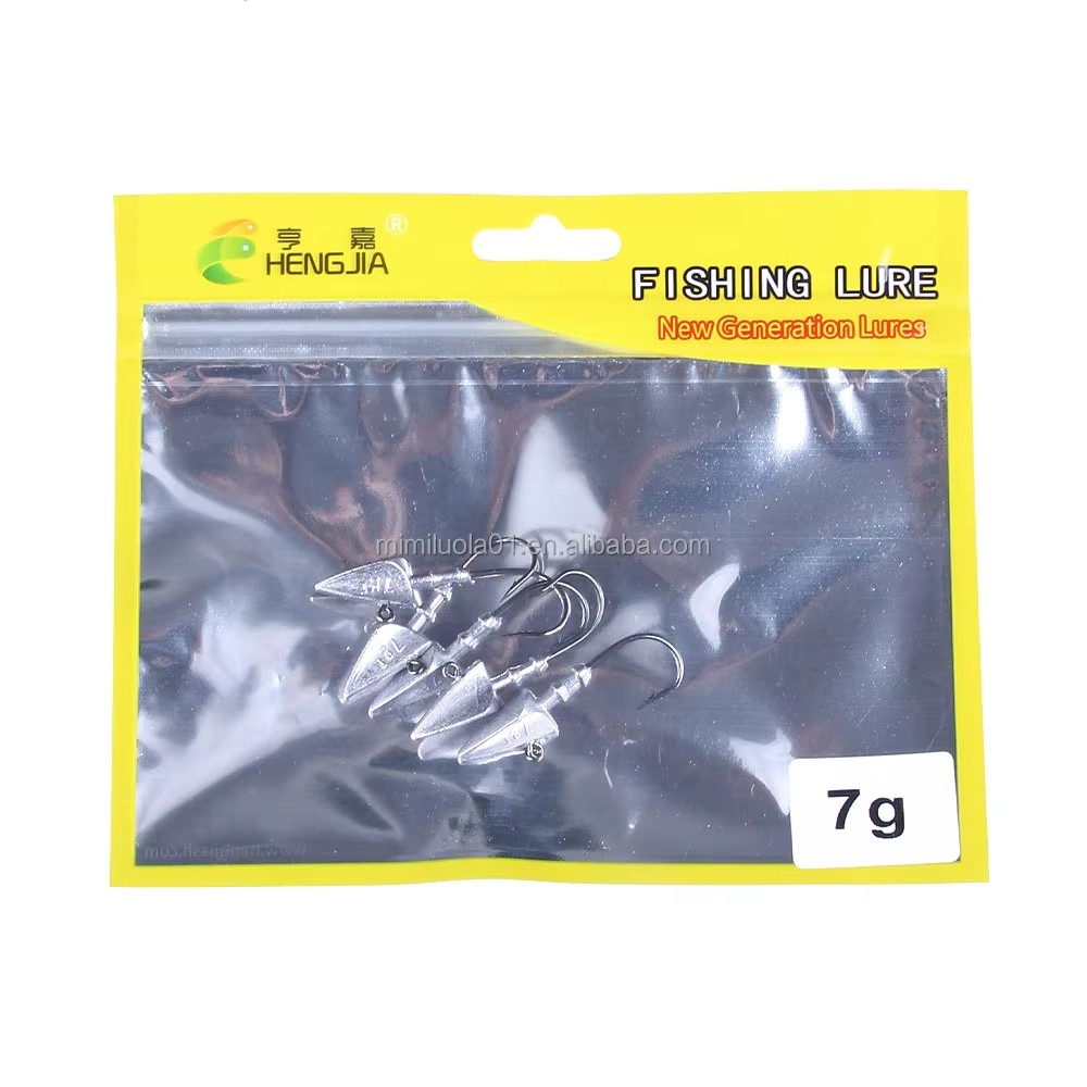 Wholesale JI103 7g 10g 15g 21g 28g 35g Lead Jig Head Fishing Hooks