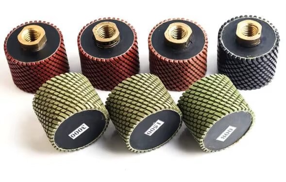 Tools Diamond Finger Drilling Bits Diamond Drum Wheel for Granite