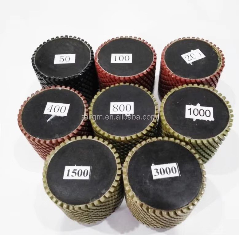 Tools Diamond Finger Drilling Bits Diamond Drum Wheel for Granite