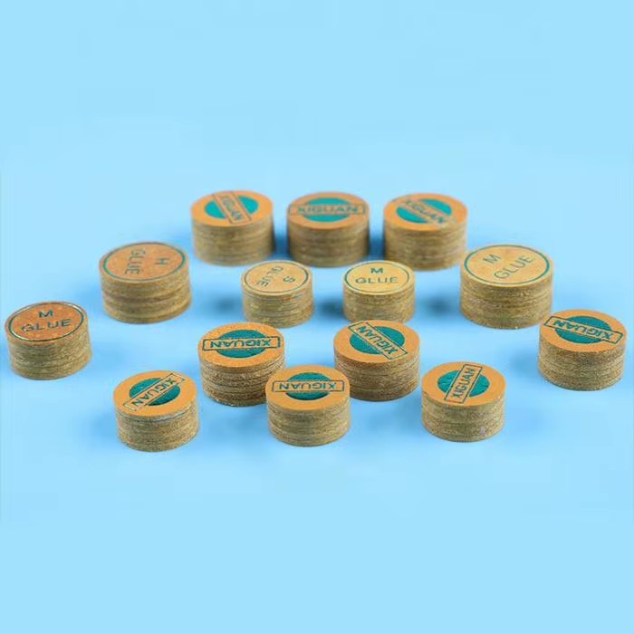 Premium Multi Layer Leather 11mm/12mm/14mm Billiard Pool Cue Stick Tips for Sale