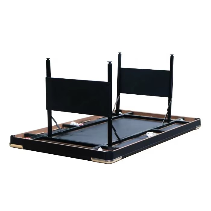 Popular MDF Material 6FT Billiards Table/Pool Table Game with Foldable Iron Legs Small Snooker Table