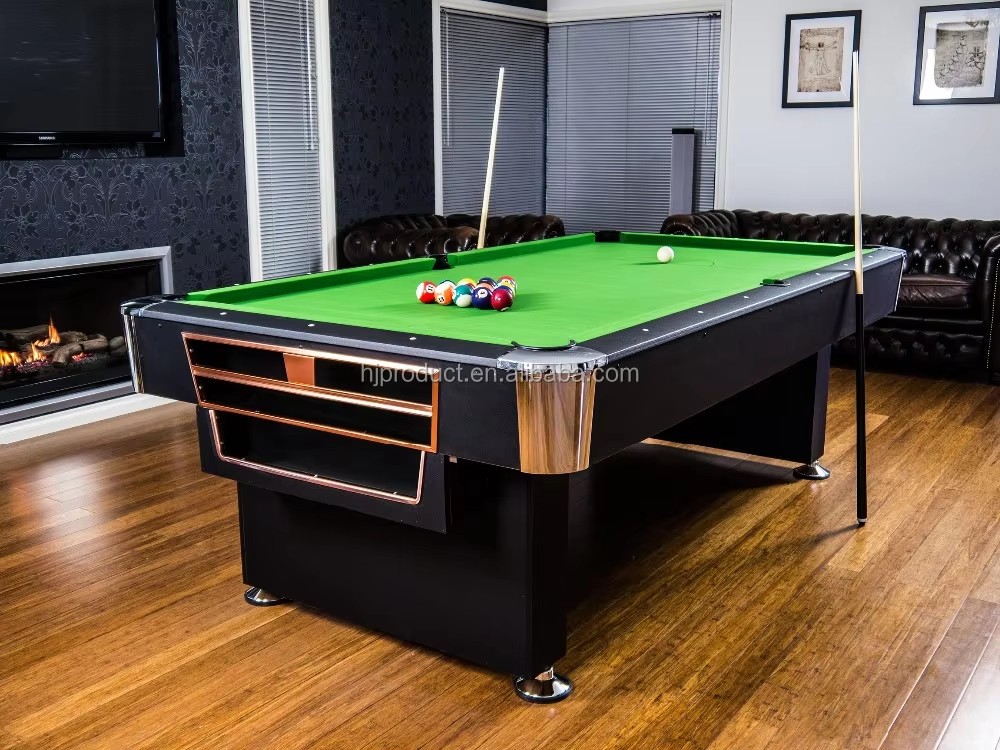 Modern Design Hot Selling 6FT 7FT 8FT Slate Billiard Pool Tables with Auto Ball Return