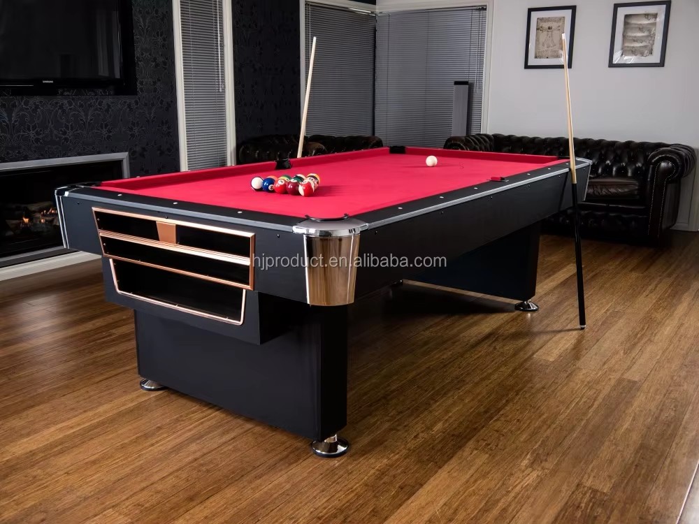Modern Design Hot Selling 6FT 7FT 8FT Slate Billiard Pool Tables with Auto Ball Return