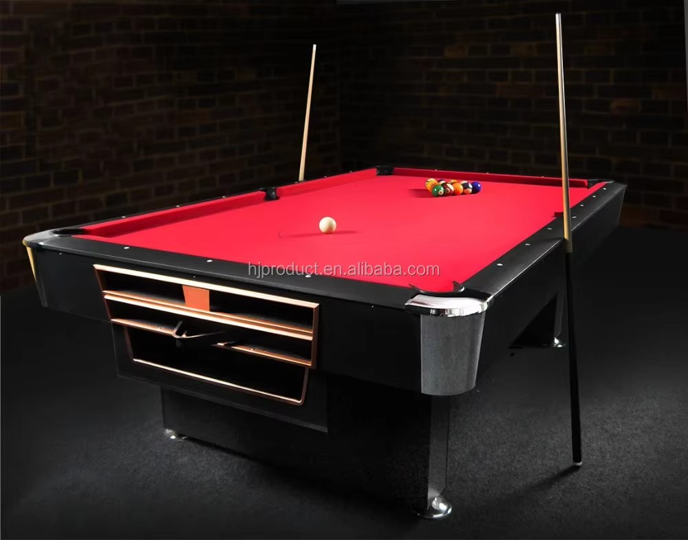 Modern Design Hot Selling 6FT 7FT 8FT Slate Billiard Pool Tables with Auto Ball Return
