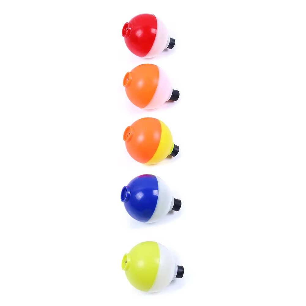 Wholesale Fishing Accessory Round Snap on Plastic Float Fishing Bobber