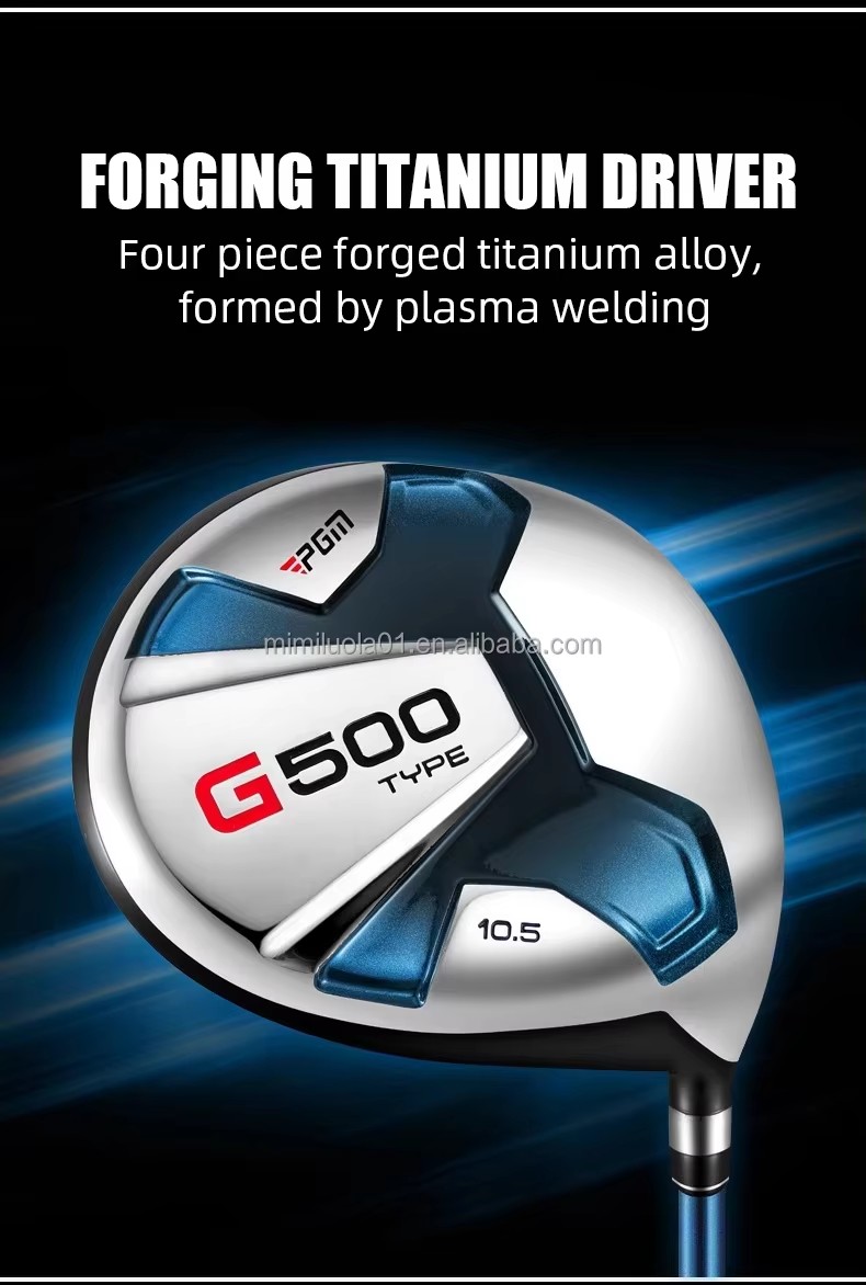PGM MTG075 G500 Series Right Handed Men Beginner Golf Clubs Complete Set with Golf Bag