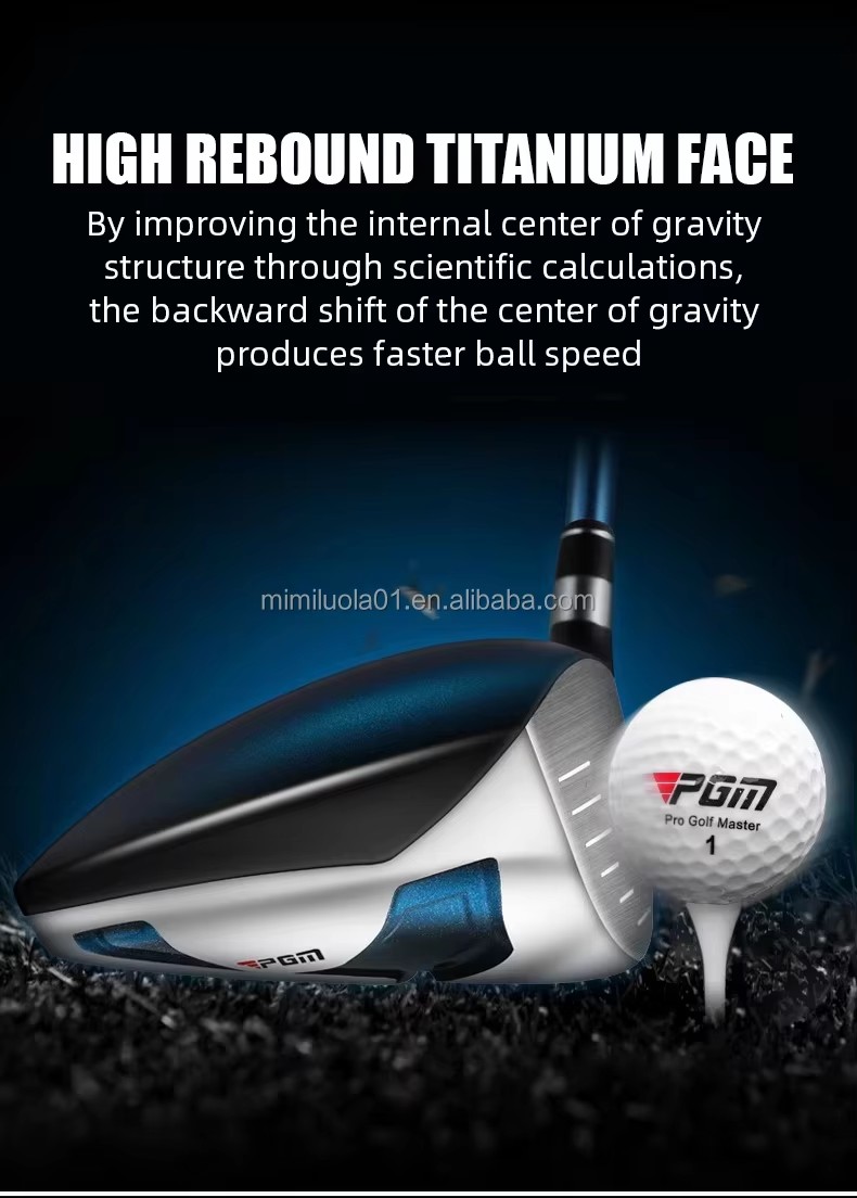 PGM MTG075 G500 Series Right Handed Men Beginner Golf Clubs Complete Set with Golf Bag
