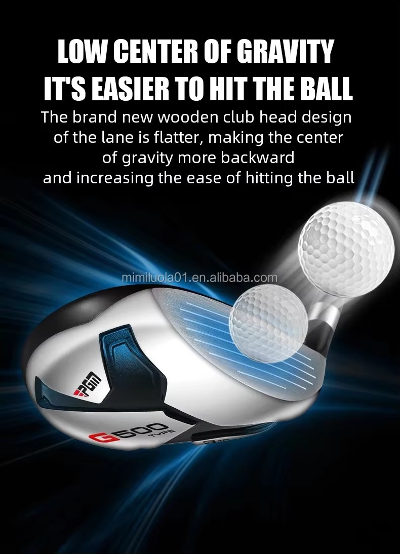 PGM MTG075 G500 Series Right Handed Men Beginner Golf Clubs Complete Set with Golf Bag