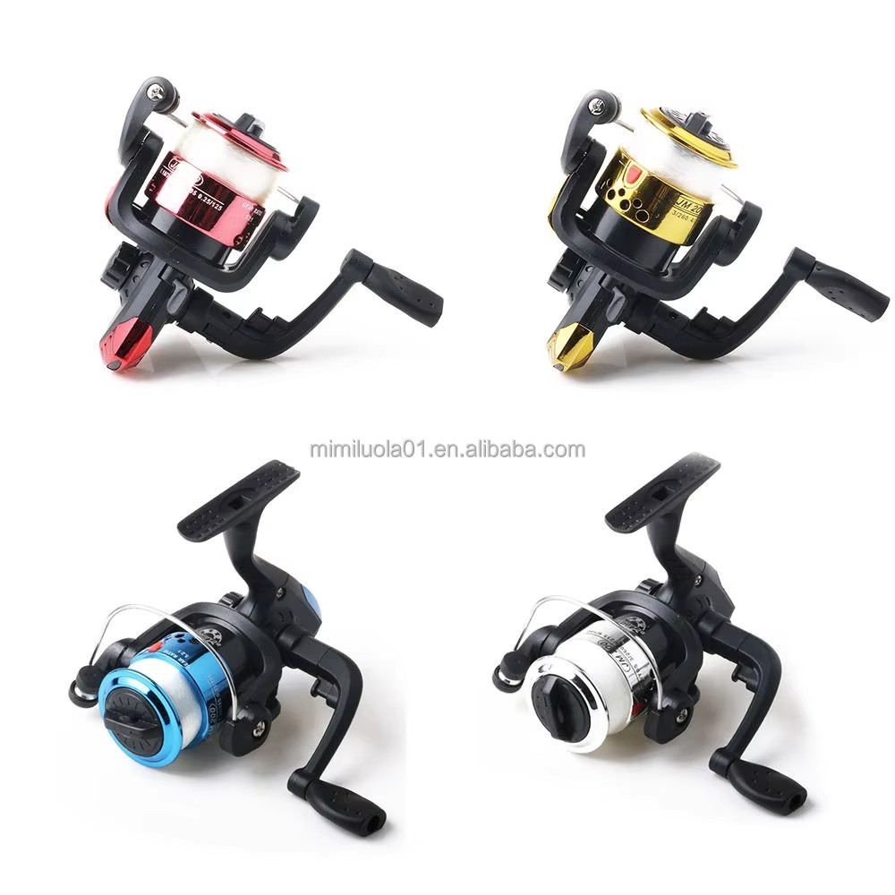 Wholesale JL200 3BB 5.2:1 Fly Spinning Fishing Reels for River Lake Stream