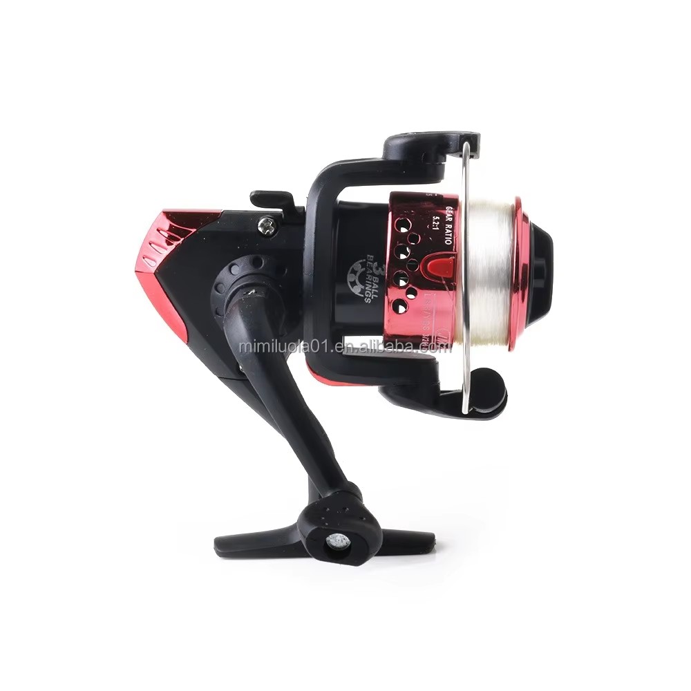Wholesale JL200 3BB 5.2:1 Fly Spinning Fishing Reels for River Lake Stream