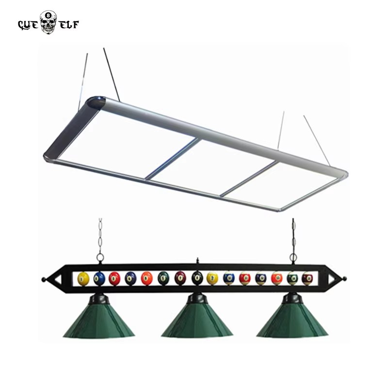 Factory Direct Billiard Light Cheap Beautiful Ce&u Approved Metal Pool Table Lights