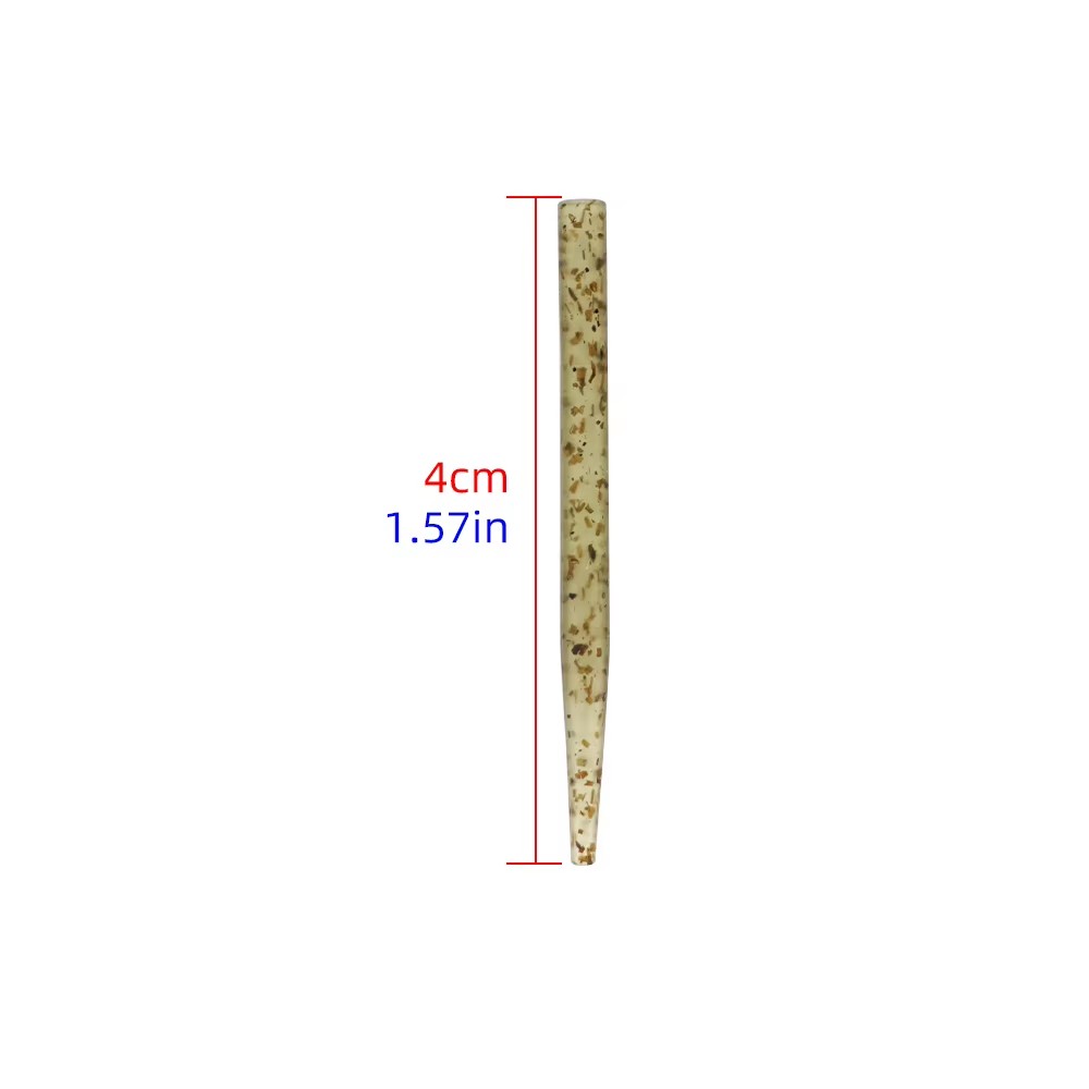 Hirisi Rubber Carp Fishing Anti-Tangle Sleeves for Terminal Tackle Durable Connect with Hook-Trolling Fishing Accessories