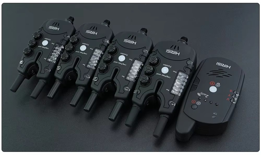 Hirisi Carp Fishing Alarm Set Wireless Bite Alarm 2 Way Remote Control Bite Indicator Fishing Accessories S8