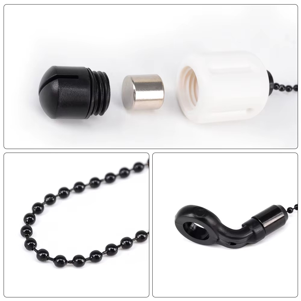 Hirisi Carp Fishing Bobbins Swinger Drop Off Indicator Brass Chain for Fishing Alarms Bite Indicator B2029