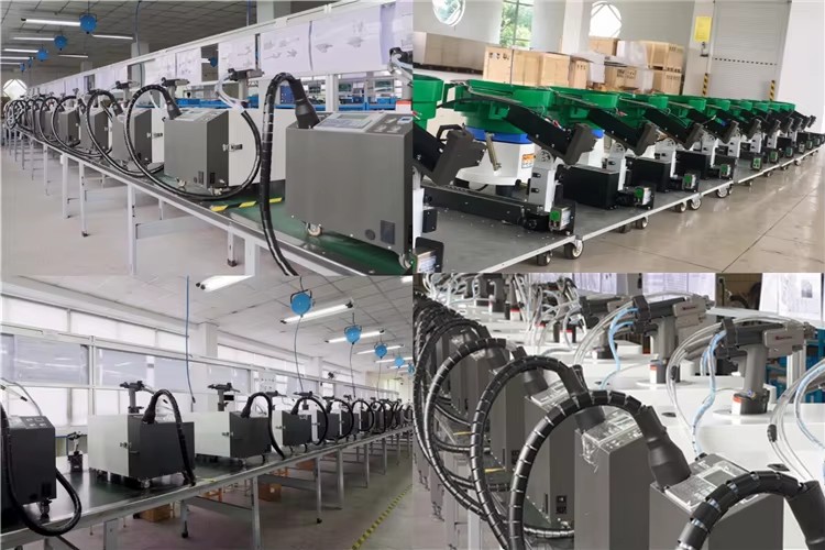Fully Automatic Rivet Feeding Machine Pneumatic Riveter Rivet Gun System Convenient Efficient