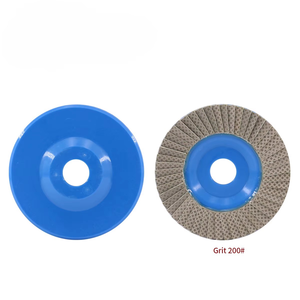 Hybrid Ceramic Vitrified Diamond Flap Wheel Flexible Disc 115mm Coated Flap Disc for Granite Grinding Marble Tile Edge Grinding