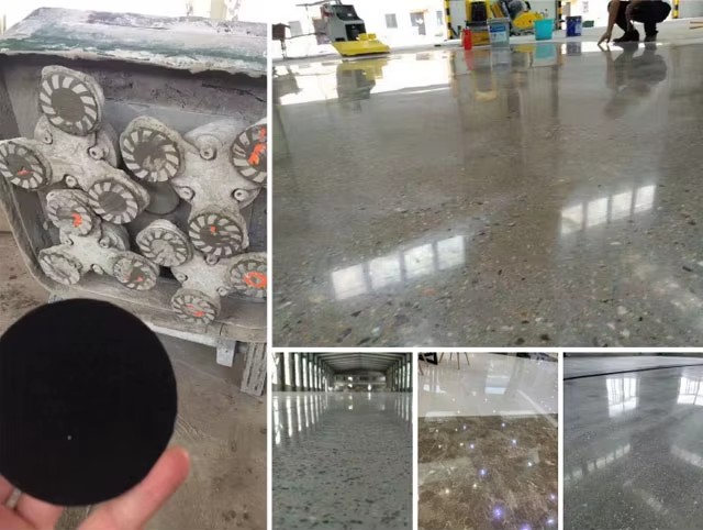 Diamond Metal Grinding Disc Floor Polishing Pad for Granite Marble Concrete Terrazzo