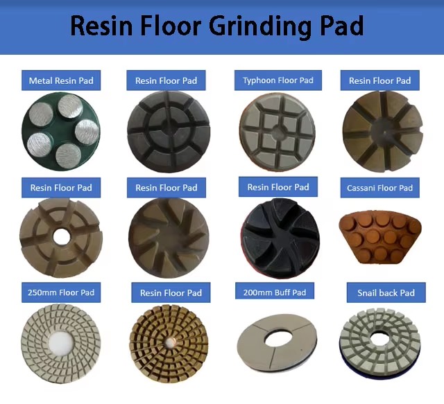 Diamond Stone Polishing Pad Resin Grinding Tool for Granite Marble Concrete