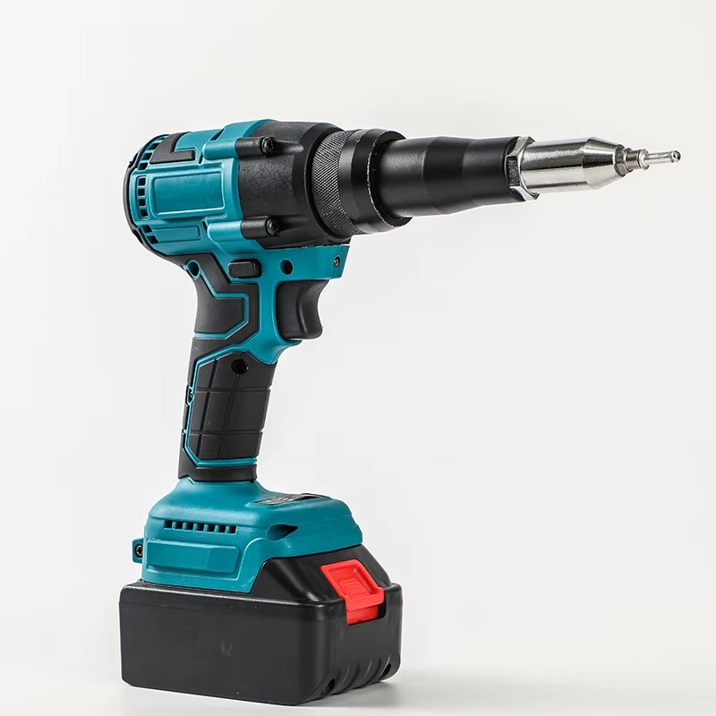 Cordless Rivet Gun 21V Lithium-ion Electric Automatic Brushless Blind Riveter Tool High Quality Factory for Wholesale