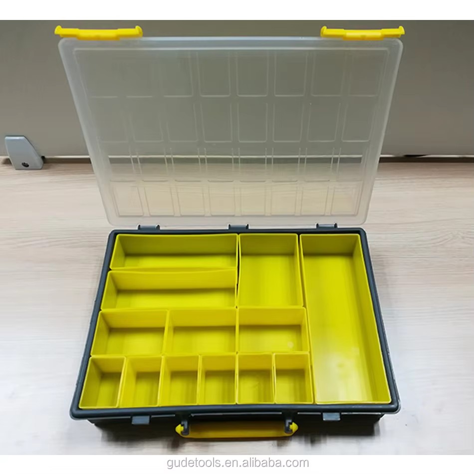 GD3133 Colorful Customized Plastic Organizer Assorted case for Small Parts