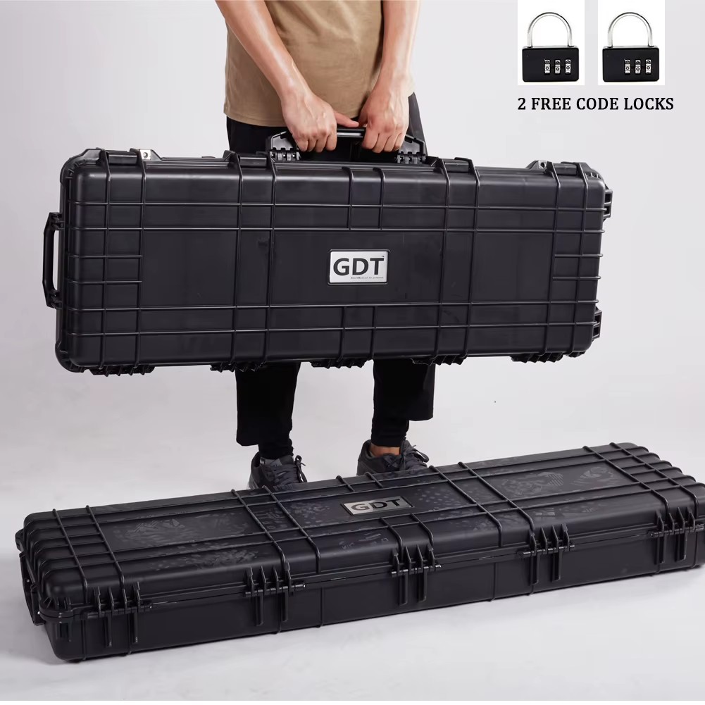 Hard Plastic Carrying Case Similar 1750 Protective Hard Case With Foam and Wheels