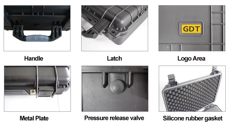 Hard Plastic Camera Drone Equipment Storage Tool Box case