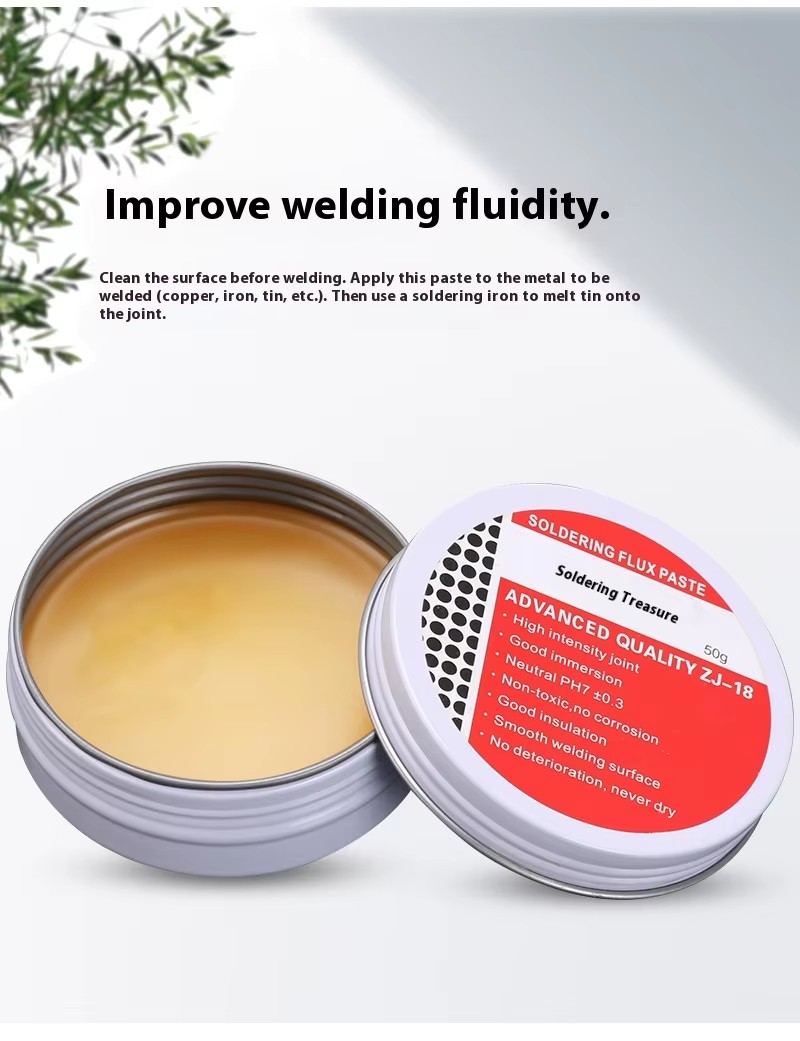 Meracly Rosin Flux Solder Paste 10g-50g No Cleaning Required Electronic Modules and Kits for Solder Repair Tool Kit