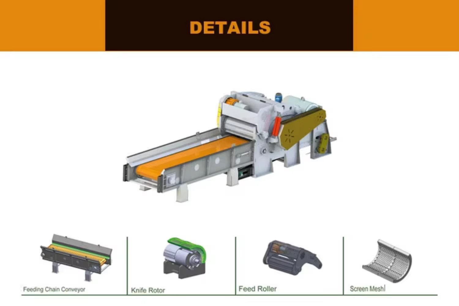 Wood Chips Making Machine/Wood Chipper Shredder/Drum Electric Industrial Wood Chipper Machine