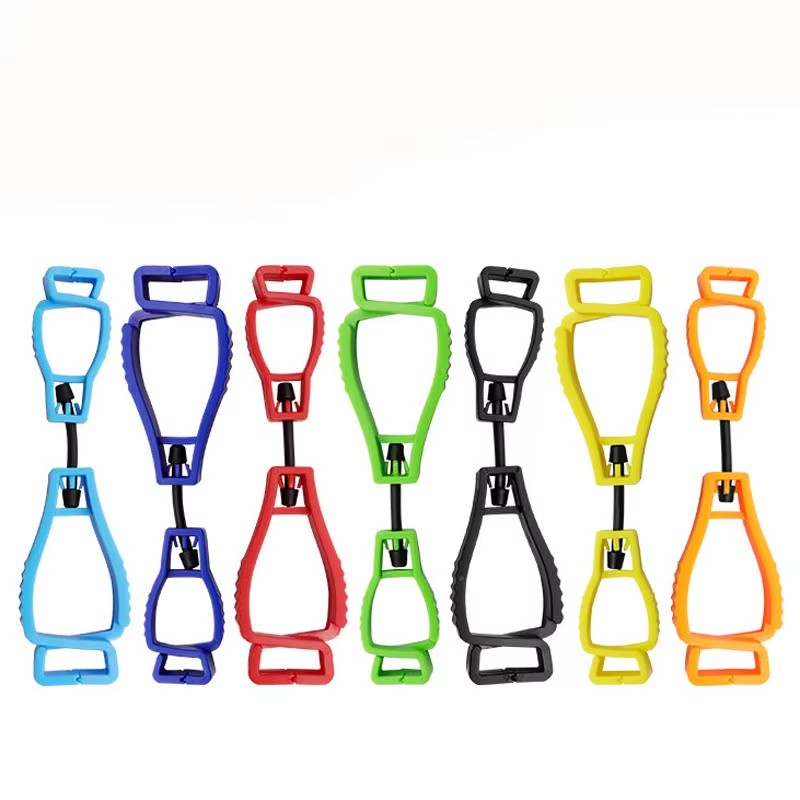 Glove Clips For Work Glove Holders Hanger Safety Plastic Working Gloves Clips Work Clamp Guard Multifunctional Tool