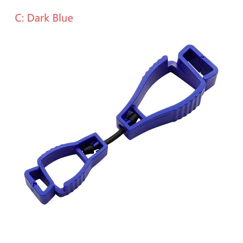 Glove Clips for Work Glove Holders Hanger Safety Plastic Working Gloves Clips Work Clamp Guard Multifunctional Tool