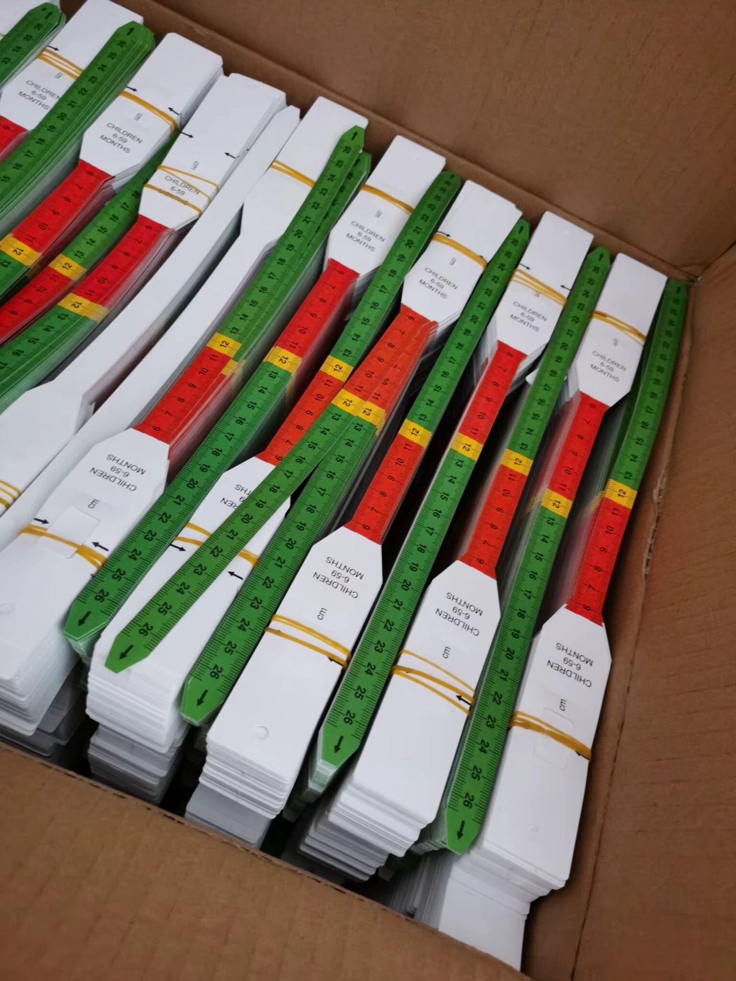 Promotional Wholesale 26.5cm Colorful Circumference MUAC Soft Body Measuring Tape