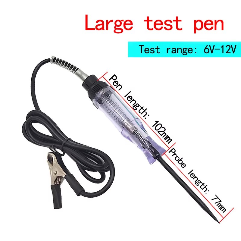 Car Digital Display test Pencil Fault Circuit Dimension 6-24V Digital Display test Pen