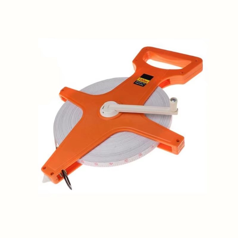 20M 30M 50M 100M Fiberglass Large Big Calibration Reel Construction Use Measuring Tools Waterproof Tape Measure