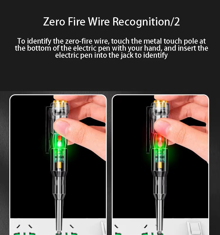 Factory Sell Best Selling Transparent Electric Screwdriver Test Pen Multifunctional Induction Electric Test Pen