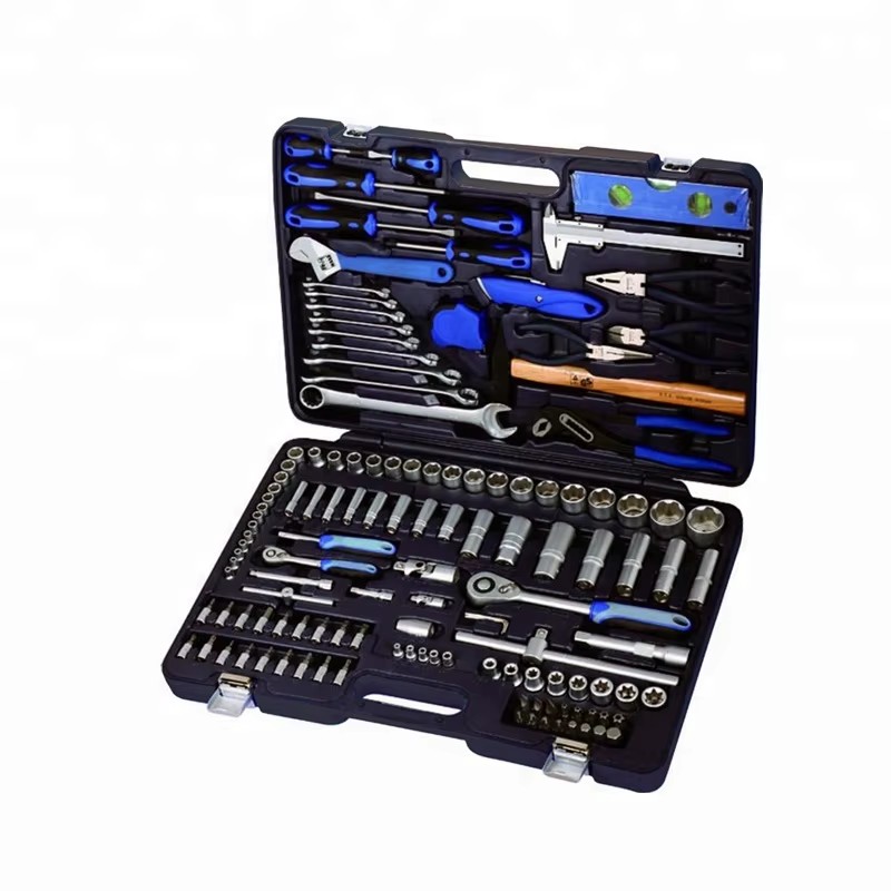 RTTOOL 132pcs Hand Tools Wrinch and Case Tool Set Plastic CR-V OEM Mechanic Work Tools