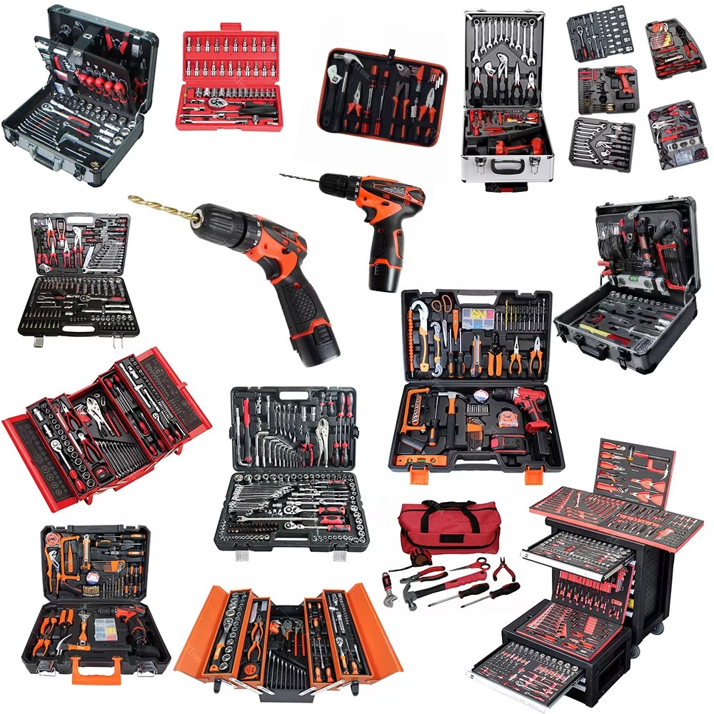 Big Discount!!! Available Sales for the New Cordless Tool Combo Kits Power Drill Tools Cabinets Socket Sets